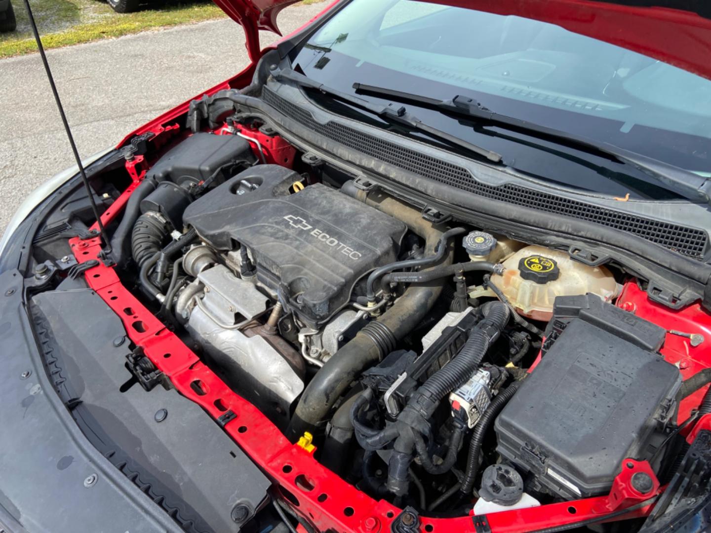 2016 RED CHEVROLET CRUZE LS AUTO (1G1BC5SM7G7) with an 1.4L engine, Automatic transmission, located at 5103 Dorchester Rd., Charleston, SC, 29418-5607, (843) 767-1122, 36.245171, -115.228050 - Photo#18